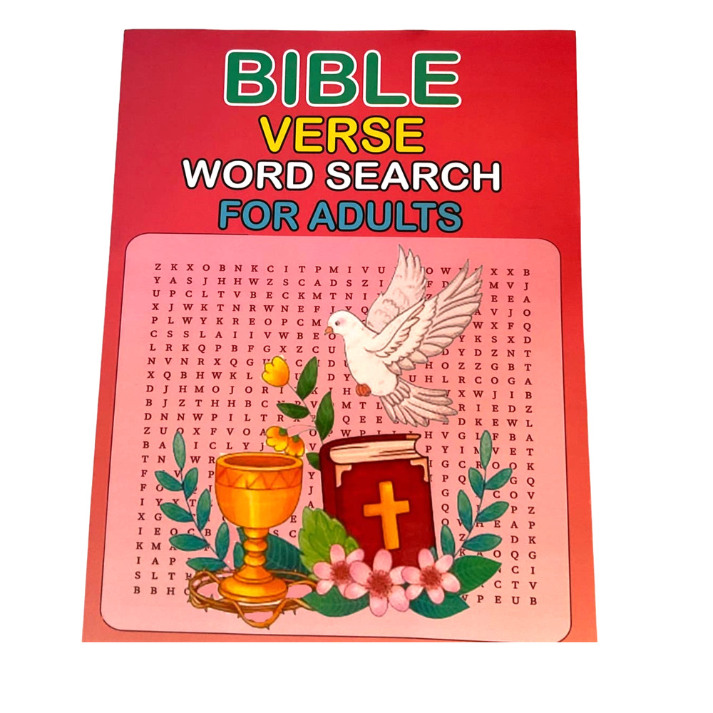 Bible Verse Word Search for Adults New Book